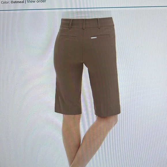 Rekucci Women’s Comfort Pull On Bermuda Shorts size 8 - Picture 4 of 7